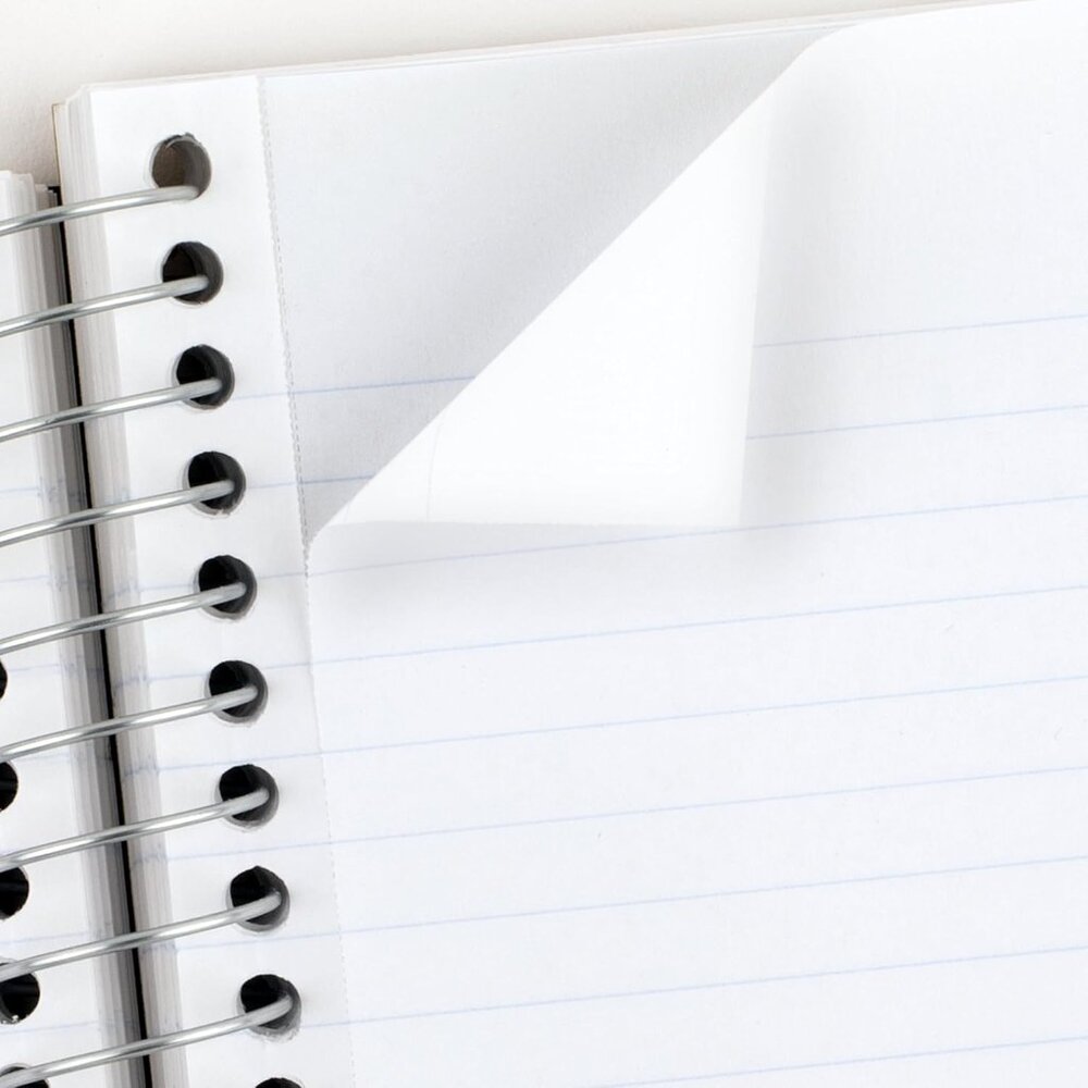 Spiral Notebook, 6 Pack, College Ruled Paper, Fat Lil' Pocket Notebooks, 3-1/2" - Picture 6 of 7